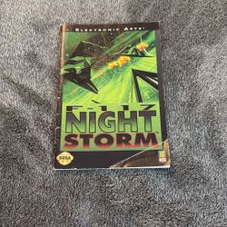 Sega Genesis F-117 Night Storm Manual Only 