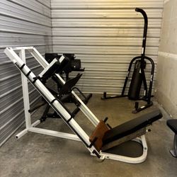 Leg Press Hack Squat 