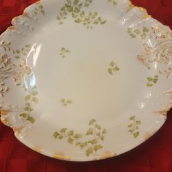 Antique 1880's Charles Field Haviland Porcelain Plate
