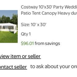 10x30 Tent 