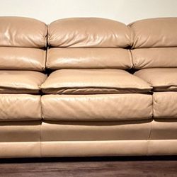 Arizona Leathers Designer Couch sofa! EUC