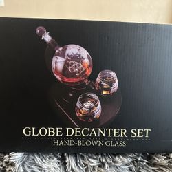 GLOBE DECANTER SET