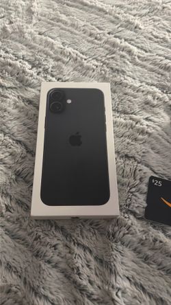 T mobile Apple iPhone 16 Plus 128GB Black - new