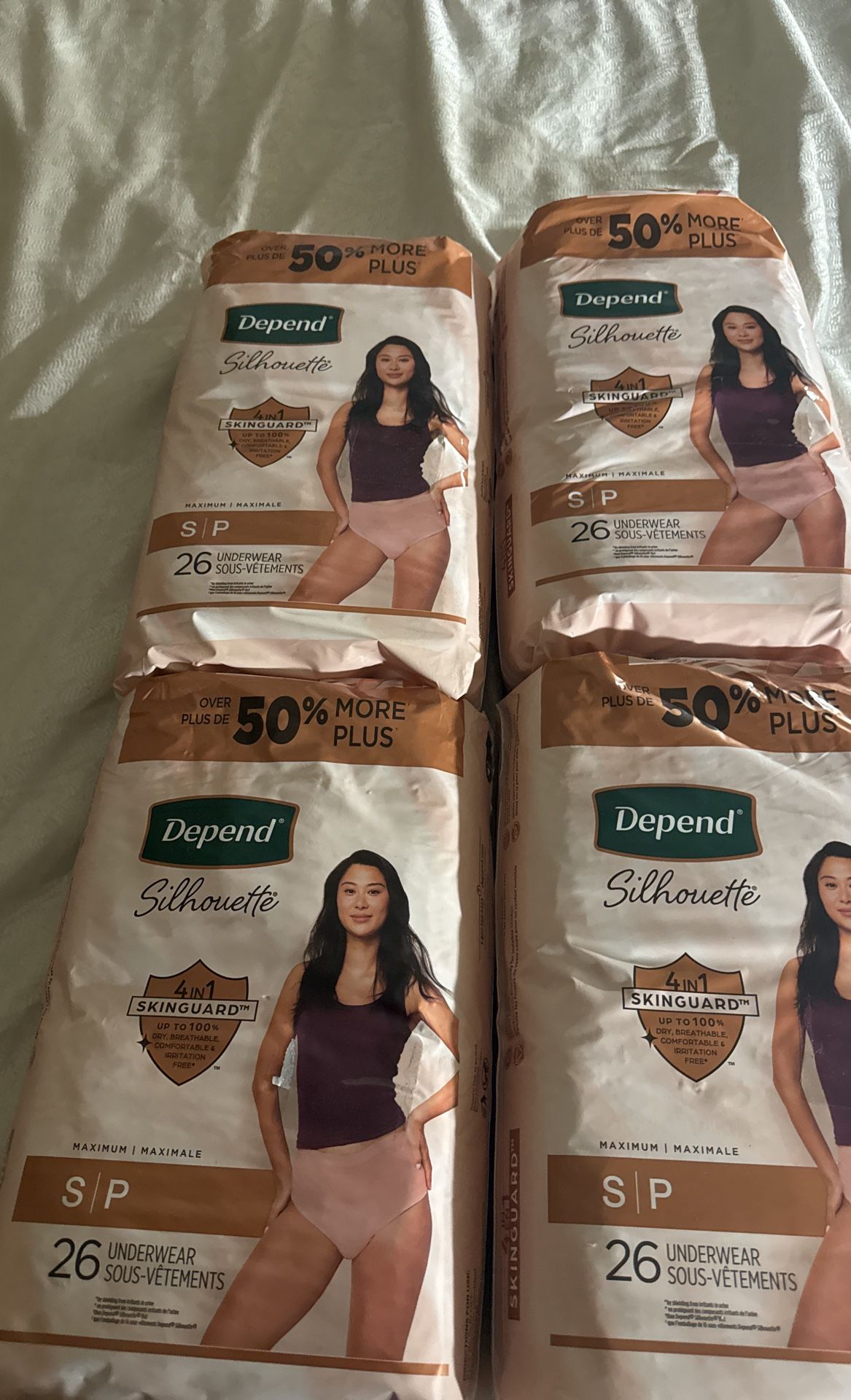 Depend. Underwear. S/p. 4x30