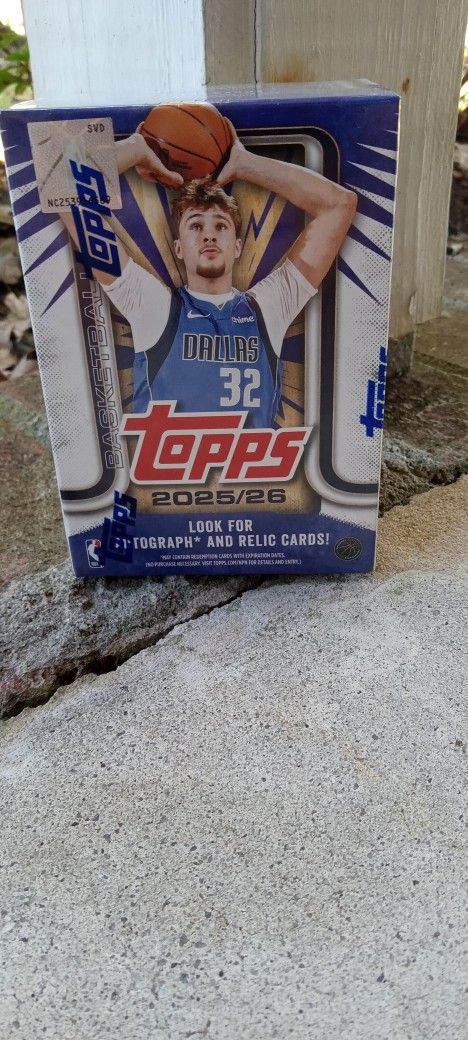 Topps Basketball 2025 2026 Blaster Box