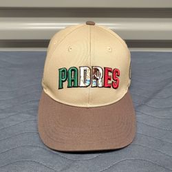 San Diego Padres Mexican Heritage SGA Snapback Hat OSFM