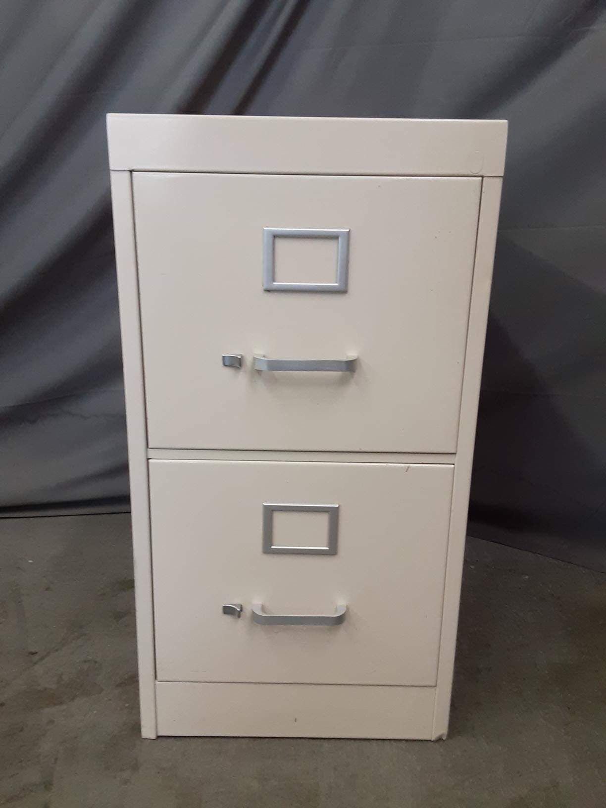 Two drawer filing file cabinet