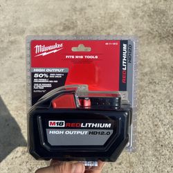 Milwaukee M18 Red Lithium High Output HD 12.0 battery