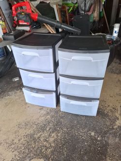 3 drawer plastic cabinet