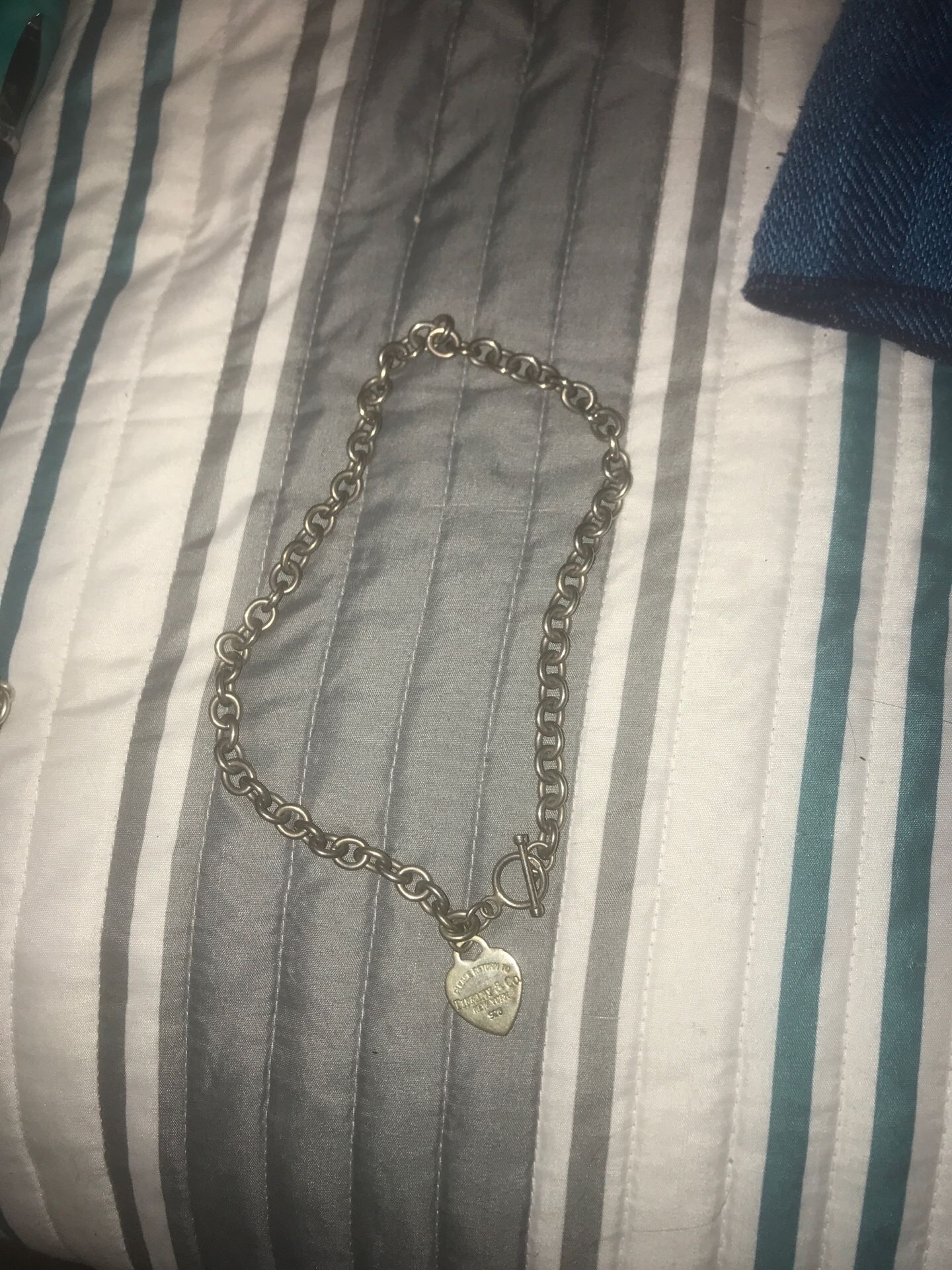 Please Return to Tiffany Authentic Necklace