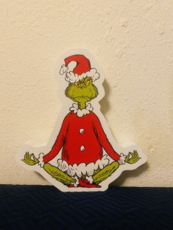 The Grinch Decor Block