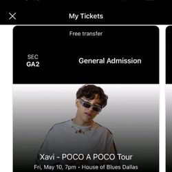 Xavi With Estevie Poco A Poco Tour Friday May 10th 