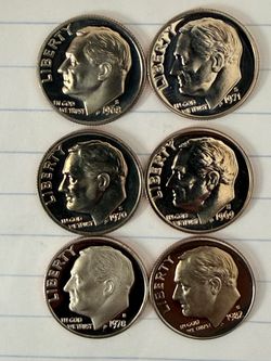 Proof dimes