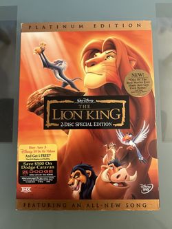 The Lion King DVD 