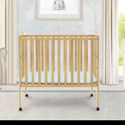 Mini Crib/ Folding Portable Mini Baby Crib With Mattress/ Baby/ Nursery/ Furniture/ New