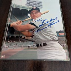 Harmon Kilbrew Autographed 8x10 Photo 
