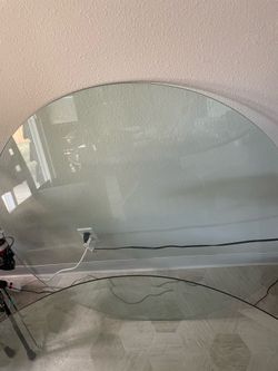 Glass table top