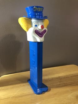 Vintage Pez giant clown 🤡 candy dispenser 1970
