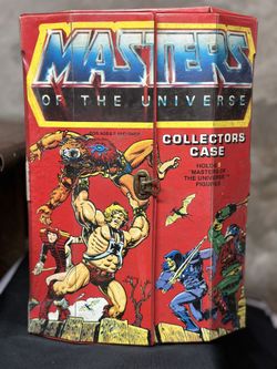 1984 Masters Of The Universe Collectors Case 
