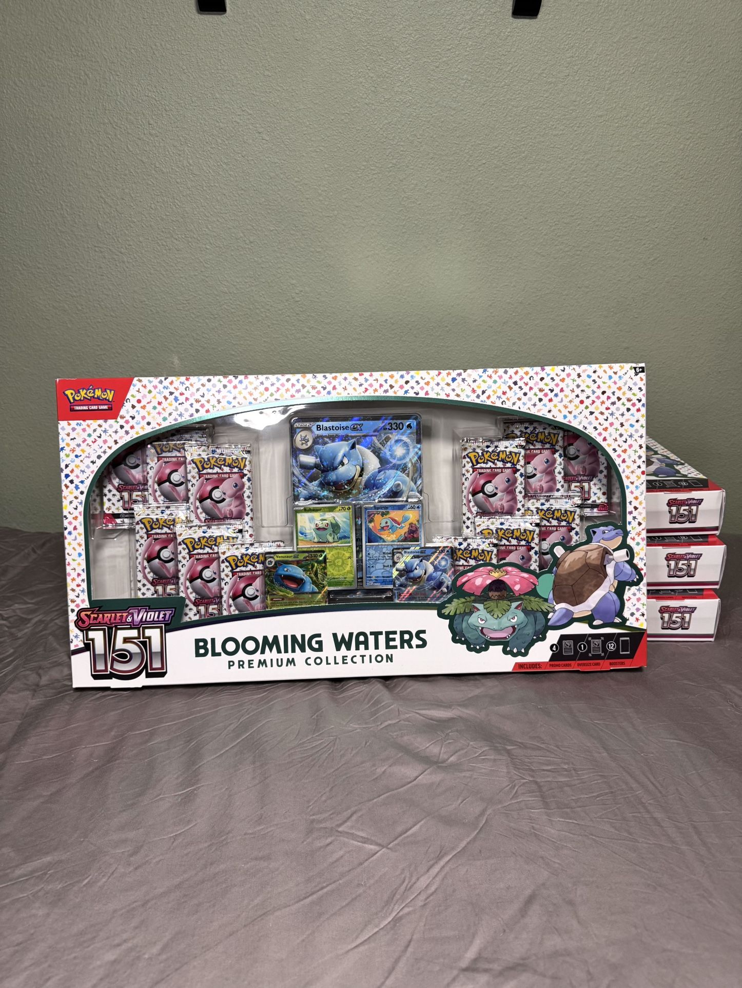 Pokemon 151 Blooming Waters Premium Collection NEW Sealed