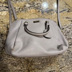Kate Spade New York  Leather Satchel Beige 