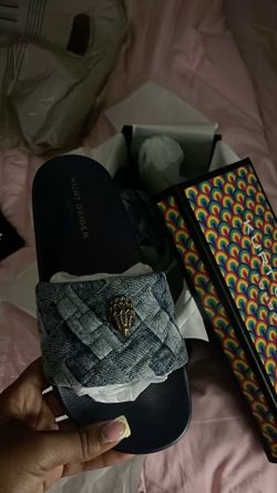kurt geiger slides/ size 5.5 in women