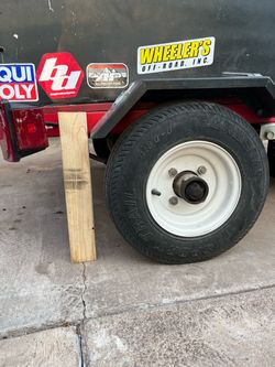 Trailer Tires with Spare (3)