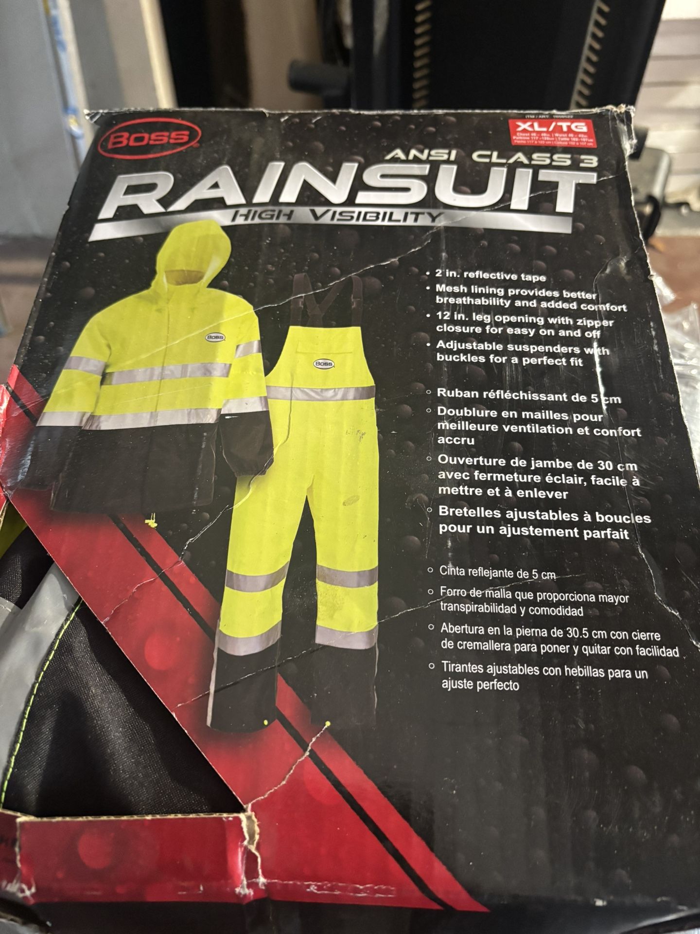 Rain suit XL