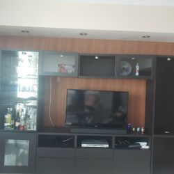 Ikea Besta TV and Entertainment Wall Unit