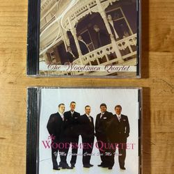 2 NEW THE WOODSMEN QUARTET CD "IF MY FRIENDS" & THROUGH YEARS RARE OOP