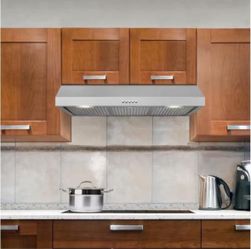36 in. W Under Cabinet Range Hood in Stainless Steel