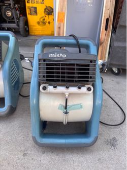 Lasko Misto Outdoor Misting Blower Fan, Ideal for Sports, Camping, Decks & Patios, 3 Speeds