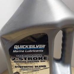 Quicksilver Marine Premium Plus 2-Stroke Marine Engine Oil - Gallon