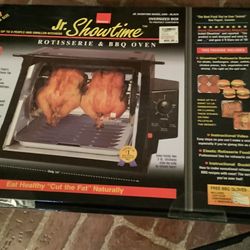 Jr showtime rotisserie & BBQ Oven With Accessories Kit