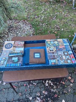 Scrapbooking Kit with Album and Embellishments
