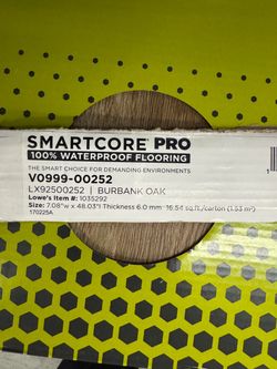 Vinyl Flooring by Smartcore Pro in Burbank Oak