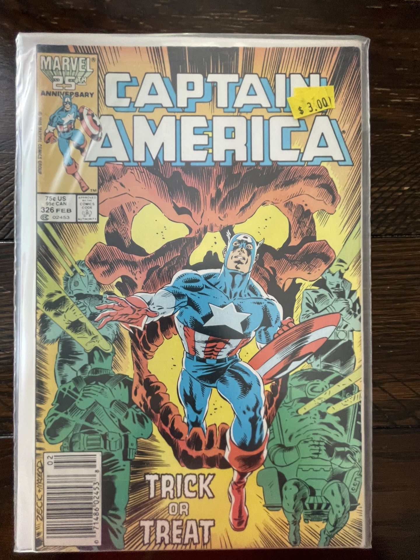 Captain America #326 Marvel 1987