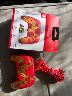 Nintendo Licensed Super Mario Wired Switch Controller