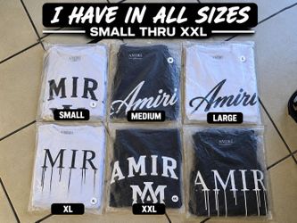 Amiri Graphic T-Shirts S–XXL