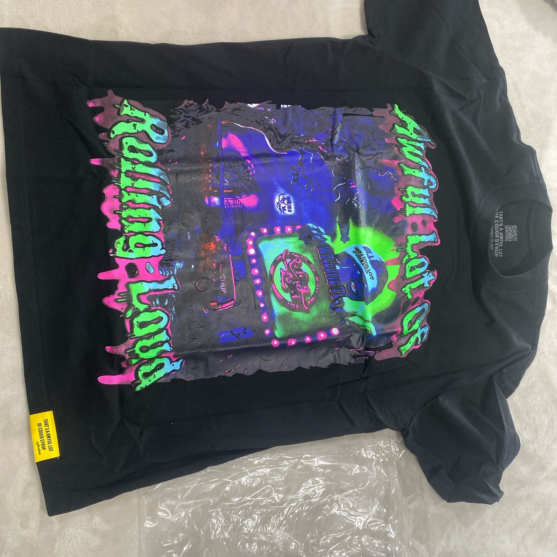 Awful lot of cough syrup rolling loud T shirt 2024