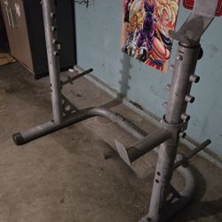 Olympic Bench/squat Rack With Weight Holders