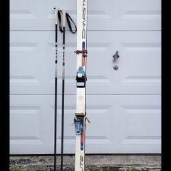 Vintage Skis & Poles