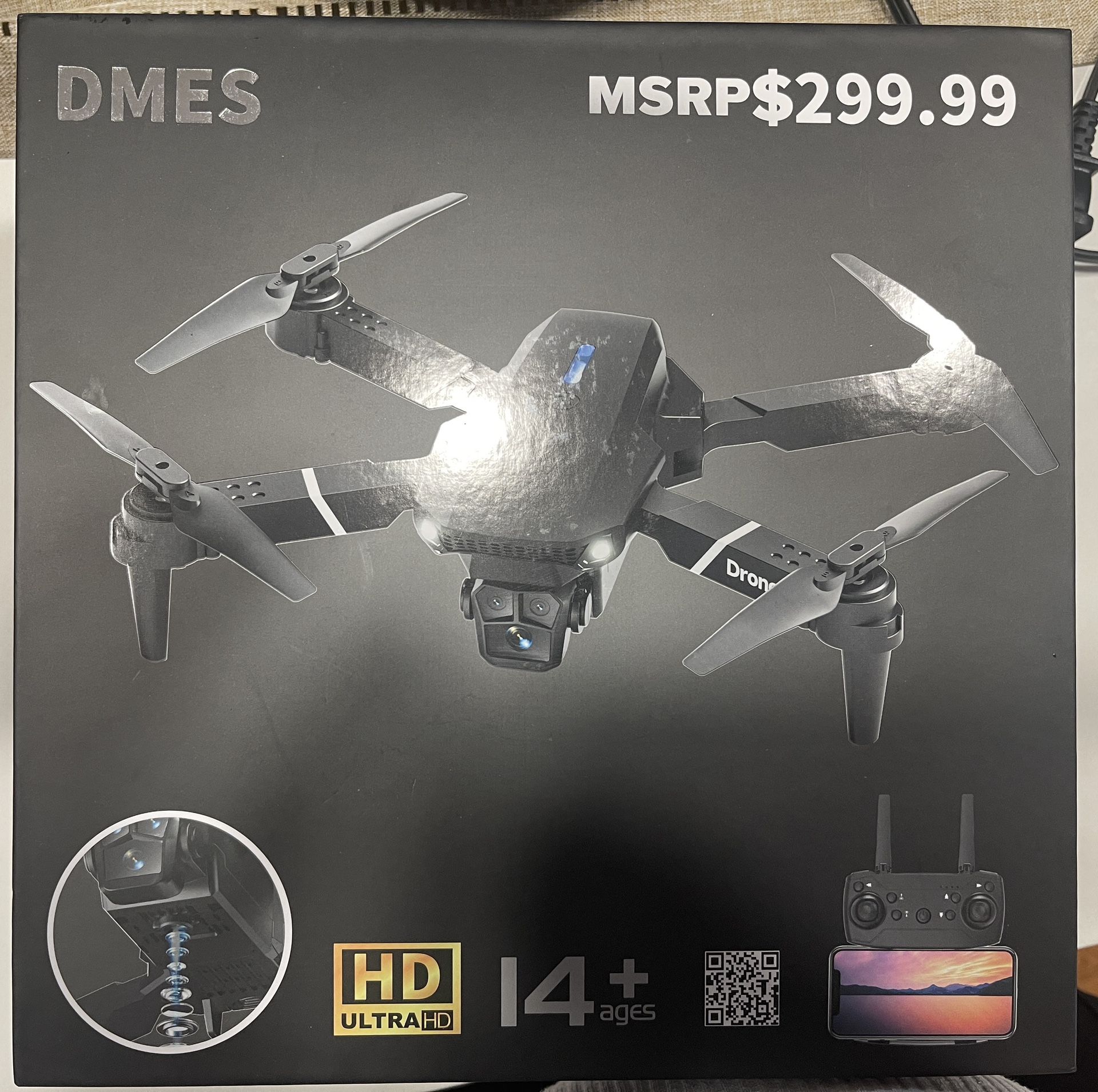 DMES P13-1 DRONE INTELLIGENT OBSTACLE AVOIDANCE HD ULTRA CAM