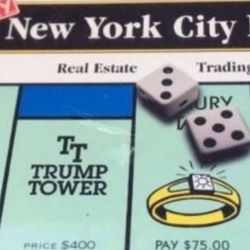 New York Monopoly Board Game 