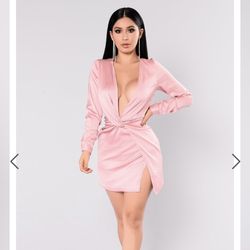 Fashion Nova Blush Dress