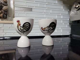 Vintage Ceramic Egg Cup / Copa Para Huevo Hervido