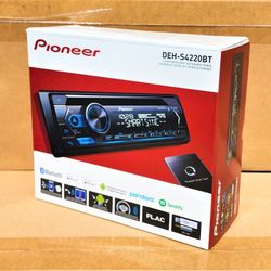 Pioneer CD Receiver Am Fm Radio Bluetooth USB Mp3 Auxiliary DEH-S4220BT 🚨 Payment Options Available 🚨 No Credit Needed 🚨 