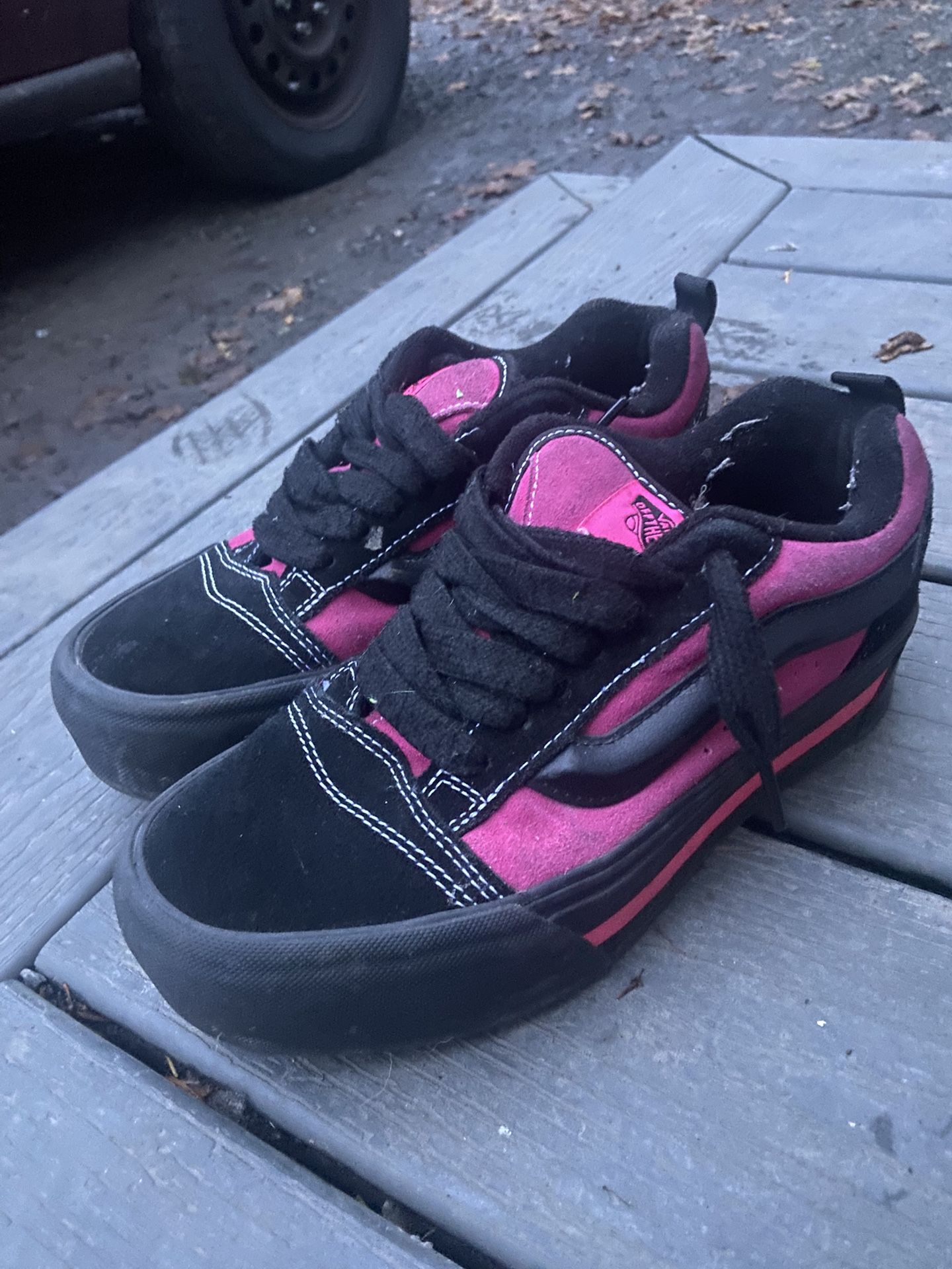 Pink New School Vans (Chunky)