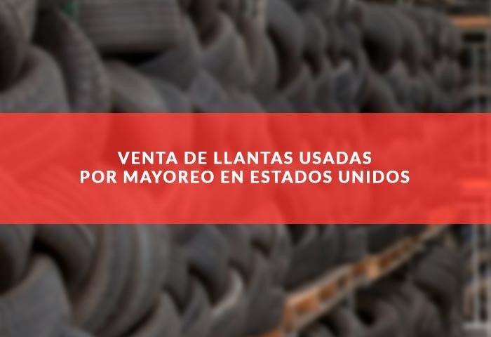VENTA DE LLANTA A MAYOREO Y MENUDEO.