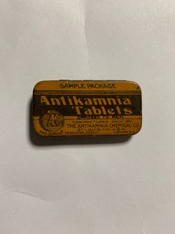 Vintage Medicinal Tin